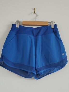 Layer8 athletica cobalt blue women's athletic shorts SZ XS Sporty Gym Summer